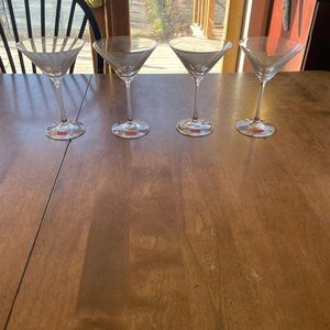 Set of 4 Spiegelau Martini glasses- new in box